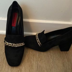 London rebel black pumps size 8.5